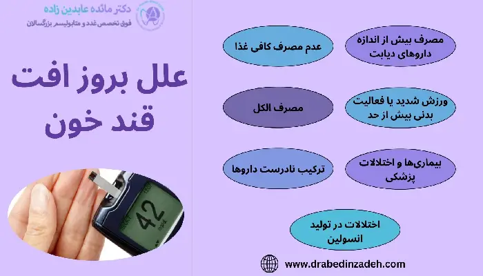 افت قند خون
