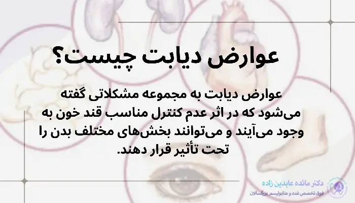 عوارض دیابت